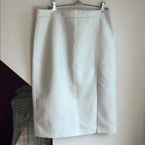 Wilfred Off-White Pencil Skirt
